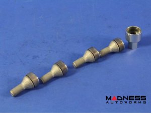 Alfa Romeo Tonale Wheel Locks - Silver - Mopar